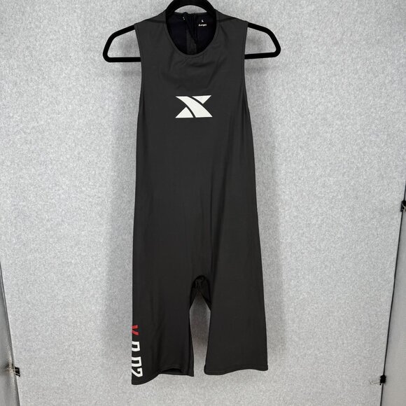 Xterra Womens Velocity 0.02 Speedsuit Size Large Black Triathalon Sleeveless - Picture 1 of 12